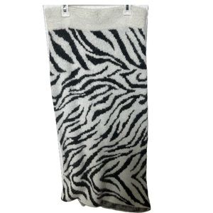 H&M Zebra Print Maxi Skirt